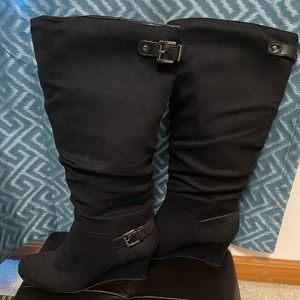 Solanz Wedge Slouch Boot